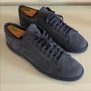 Oliver Cabell Low 1 Nubuck Blue Sneakers (worn once! Trees not included)